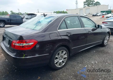 2013 Mercedes-Benz E 350 из США, поврежденный, VIN WDDHF5KB7DA663228